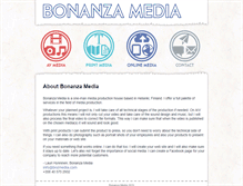 Tablet Screenshot of bnzmedia.com